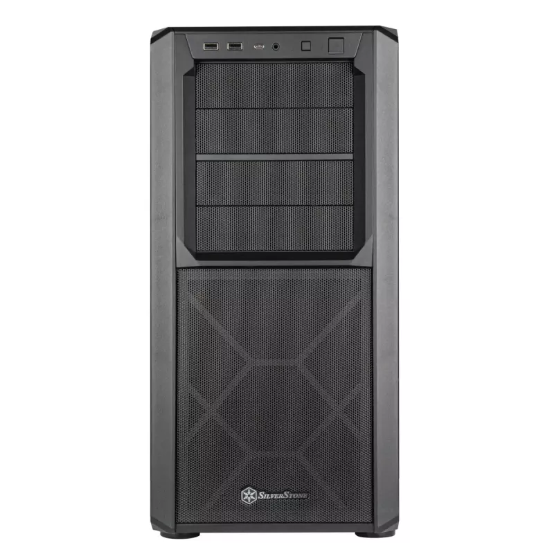 PC-korpus Silverstone SETA D1 Midi Tower Must