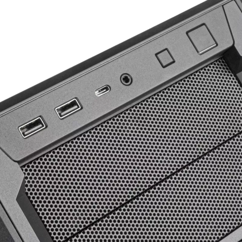 PC-korpus Silverstone SETA D1 Midi Tower Must