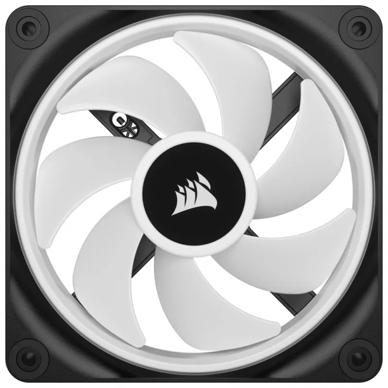 CORSAIR Qx RGB seeria Icue Link Qx120 RGB 120 mm magnetkupli RGB ventilaatori stardikomplekt