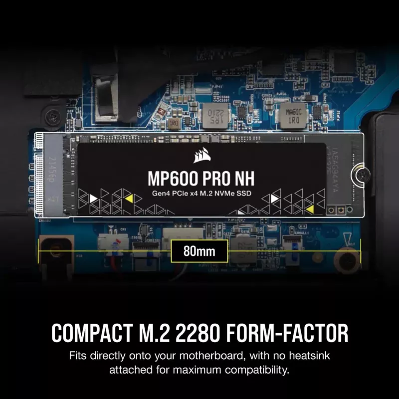 CORSAIR SSD - 1TB - MP600 Pro Nh PCI-E 4.0 (gen 4) x4 NVMe M.2