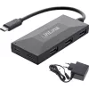 InLine USB 3.2 Gen.1 jaotur, USB-C 2 pordiga USB-C ja 3 pordiga USB-A, toiteplokiga