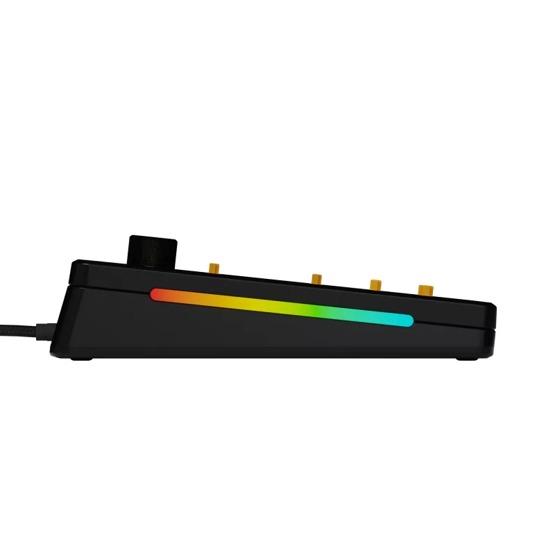 Mehaaniline klaviatuur GLORIOUS GMMK 3 PRO 75% Barebones juhtmega USB, RGB, must, 2 m kaabel