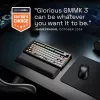 Mehaaniline klaviatuur GLORIOUS GMMK 3 PRO 75% Barebones juhtmega USB, RGB, must, 2 m kaabel