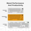 Mehaaniline klaviatuur GLORIOUS GMMK 3 PRO 75% Barebones juhtmega USB, RGB, must, 2 m kaabel
