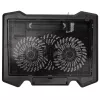 Sülearvuti jahutusalus Kolink KL-N200 kuni 39,6 cm (15,6 tolli) sülearvutitele, 2 ventilaatorit 140 mm, USB-toide, must