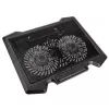 Sülearvuti jahutusalus Kolink KL-N200 kuni 39,6 cm (15,6 tolli) sülearvutitele, 2 ventilaatorit 140 mm, USB-toide, must