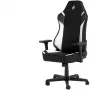 PC mängutool Nitro Concepts X1000 Polsterdatud iste Must Valge 135 kg
