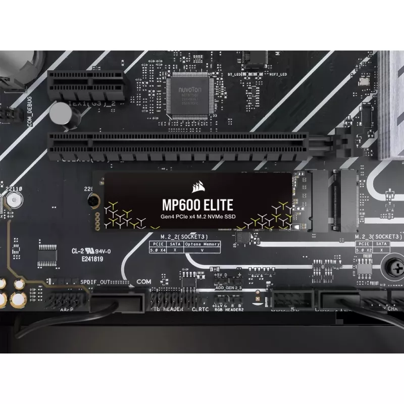 CORSAIR SSD - 1 TB - M.2 PCI-E MP600 Elite GEN4 x4 NVMe 1.4