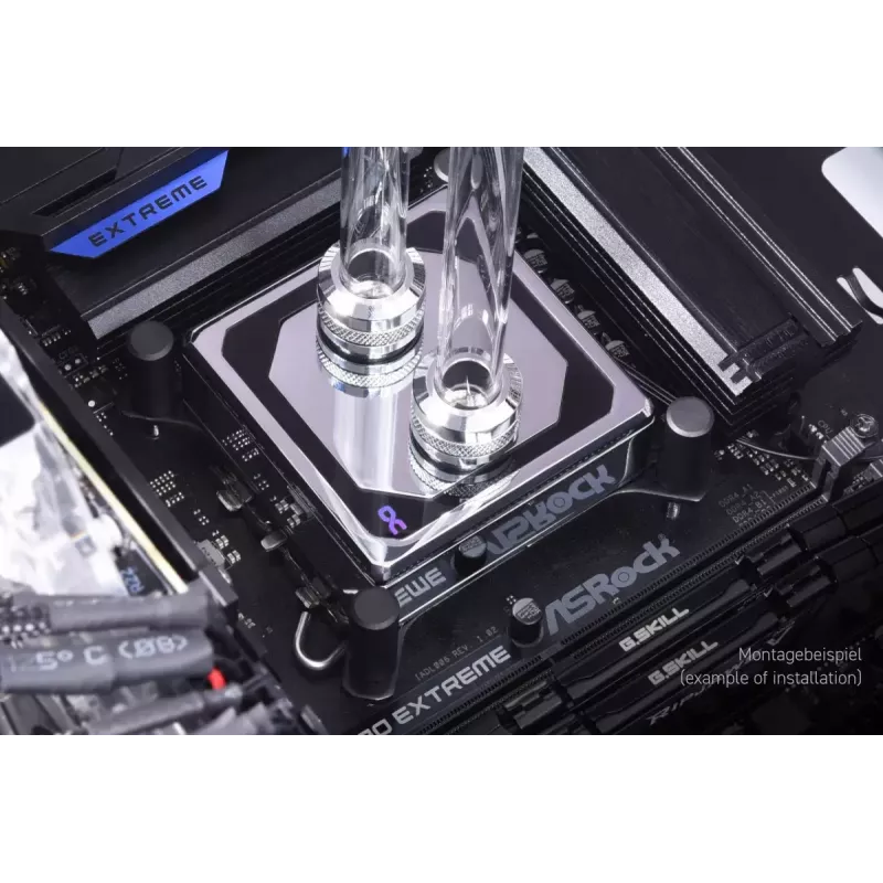 Veeblokk Alphacool 13083 messing vask kroom 70mm