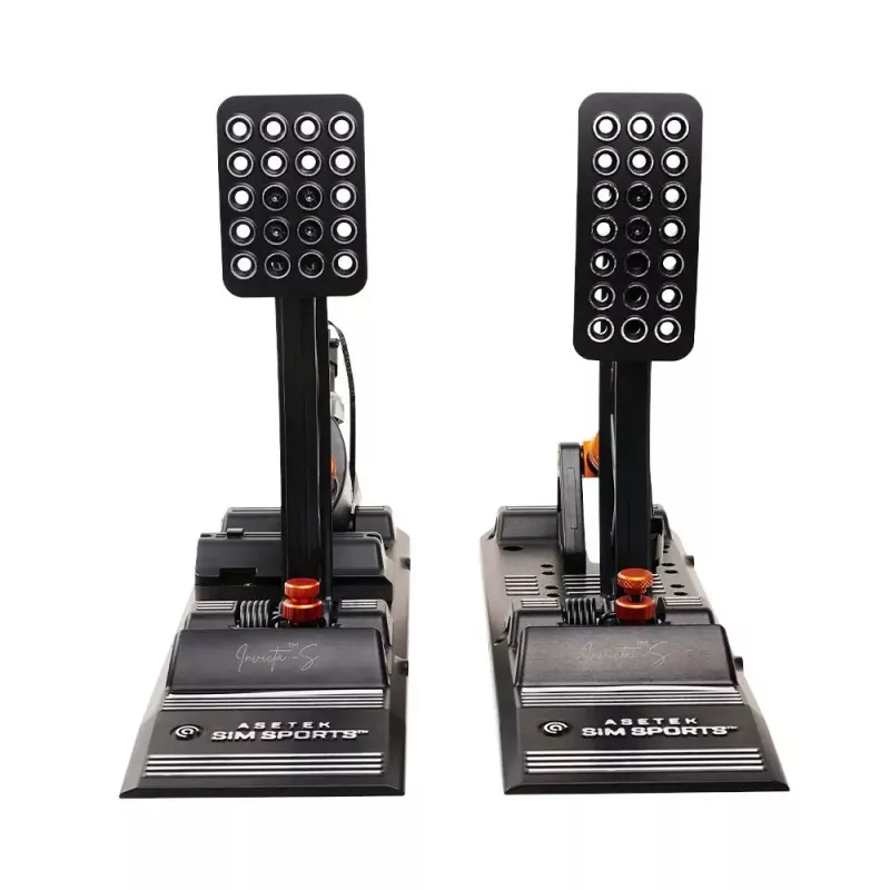 Asetek Invicta S sim racing gaasi- ja piduripedaalide komplekt — mudel 40-010-0010006