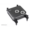 Vesijahutusplokk Alphacool Core 1 Carbon Brass Copper Nickel Must 72mm