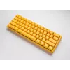 Ducky One 3 kollane Mini klaviatuur mängimiseks, USB, saksa, mehaaniline, RGB