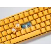 Ducky One 3 kollane Mini klaviatuur mängimiseks, USB, saksa, mehaaniline, RGB