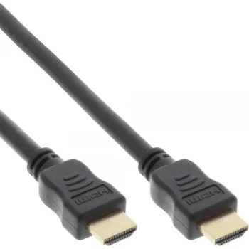 InLine High Speed HDMI-kaabel Ethernetiga Premium 4K2K isane/isane must 1.5m