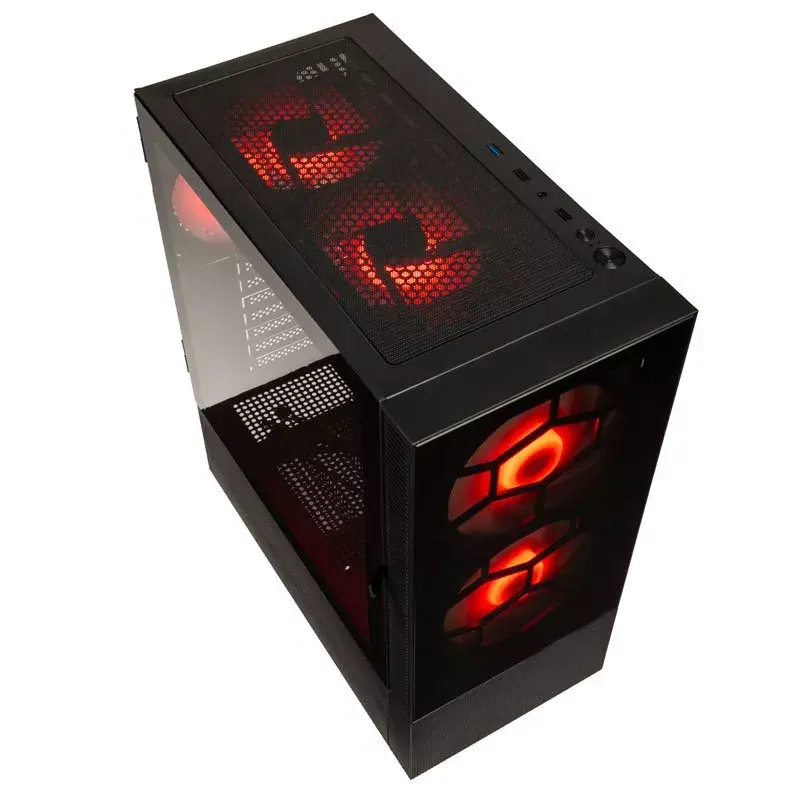PC-korpus Kolink OBSERVATORY MX Midi Tower Must