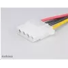 Akasa SATA–4‑kontaktiline Molex adapter AK‑CBPW03‑KT02 15 cm kaabel, 2 tk pakend