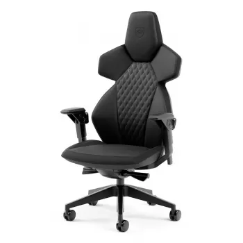 PC mängutool noblechairs DAWN — polsterdatud iste, maksimaalne kandevõime 110 kg, istme laius 53 cm, must