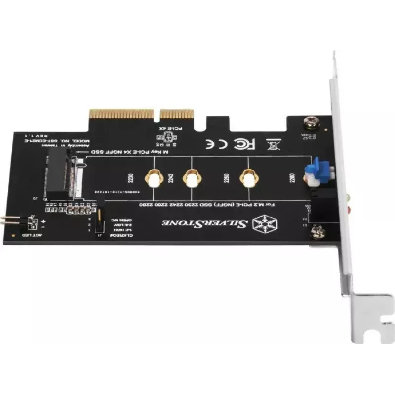 PCIe adapter SILVERSTONE SST-ECM21-E — PCIe 4.0 tugi