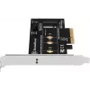 PCIe adapter SILVERSTONE SST-ECM21-E — PCIe 4.0 tugi