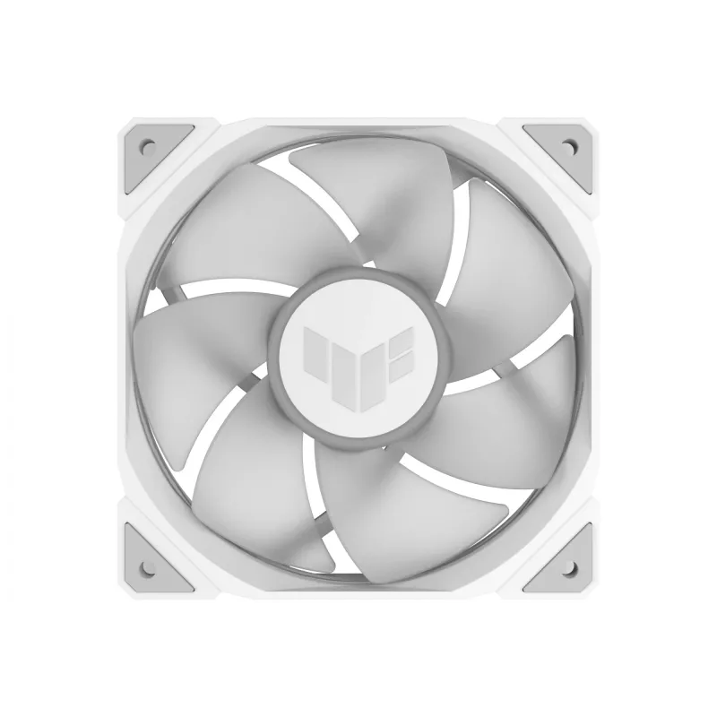 Õhkjahuti ASUS TUF GAMING TR120 ARGB REVERSE 120 mm 2000 p/min valge, hüdrauliline laager, 76,3 CFM