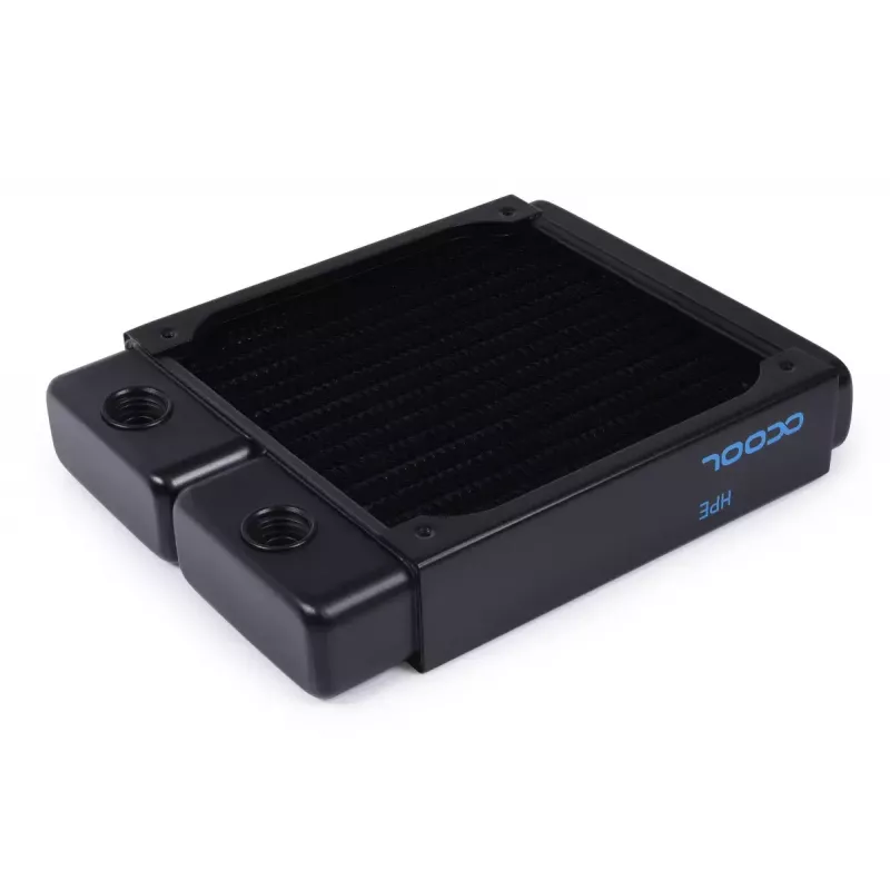 Radiaator Alphacool 14468 messing vask teras must 124mm 151.5mm 30mm