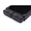 Radiaator Alphacool 14468 messing vask teras must 124mm 151.5mm 30mm