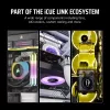 Ventilaator Corsair iCUE LINK LX140-R RGB 14 cm Must 2000 RPM 3,55 mmH2O