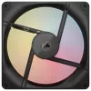 Ventilaator Corsair iCUE LINK LX140-R RGB 14 cm Must 2000 RPM 3,55 mmH2O