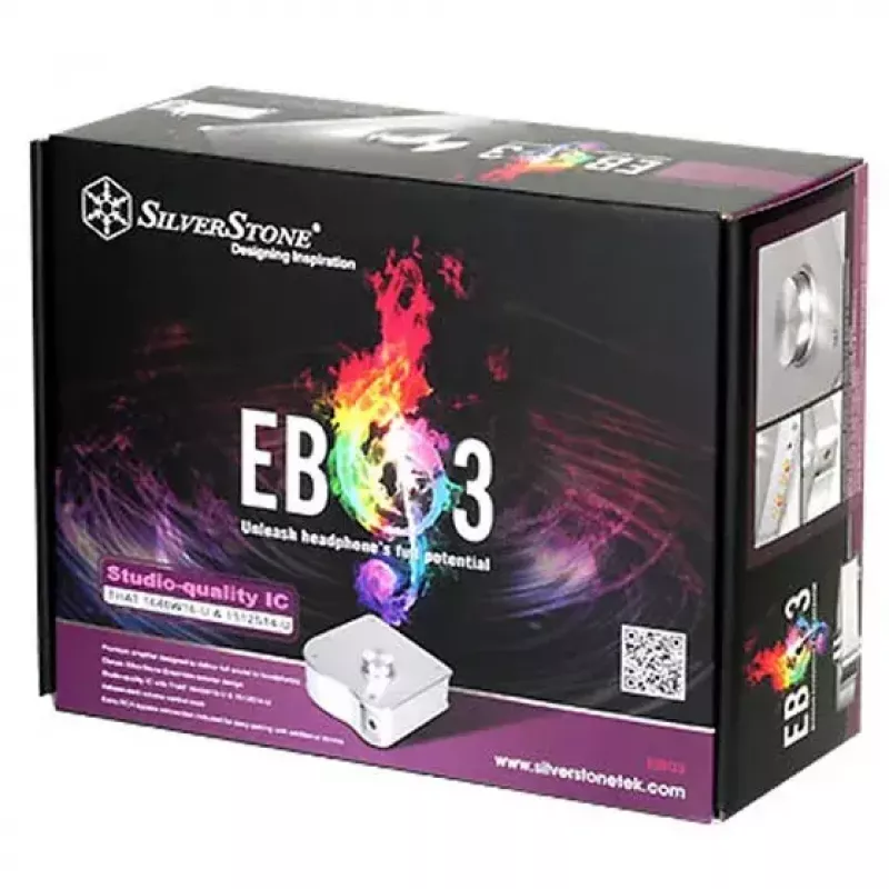 Kõrvaklappide võimendi Silverstone SST-EB03S 16-600Ω 6,3 mm