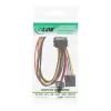 InLine SATA toite Y-kaabel 1 IN kaks OUT, 0,03 m