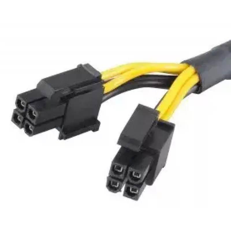 Sisemine toitekaabel Akasa AK-CBPW10-15BK 0,15 m PCI-E 8-kontaktiline ATX 4-kontaktiline