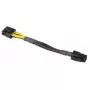 Sisemine toitekaabel Akasa AK-CBPW10-15BK 0,15 m PCI-E 8-kontaktiline ATX 4-kontaktiline
