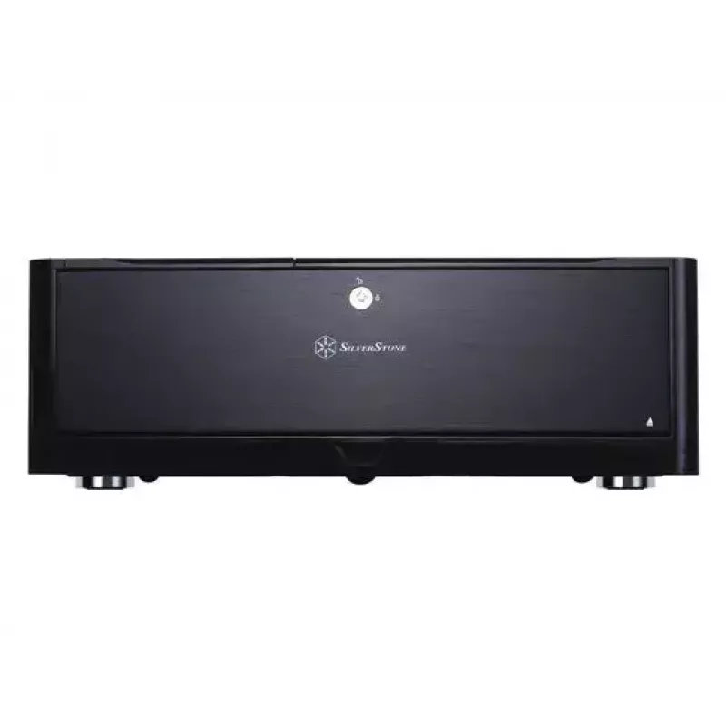 PC korpus Silverstone GD06B lauaarvuti must