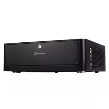 PC korpus Silverstone GD06B lauaarvuti must