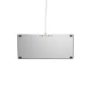Mehaaniline mänguklaviatuur GLORIOUS GMMK 3 PRO HE 75% eelehitatud juhtmega USB QWERTY hõbedane