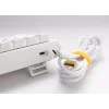 Ducky One 3 Mini Pure Valge klaviatuur mängimiseks USB saksa mehaaniline 61 klahvi