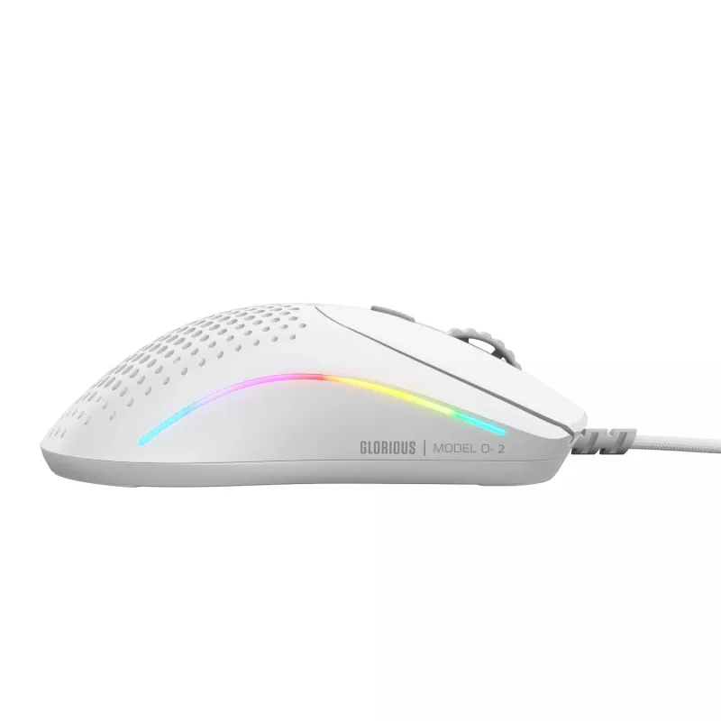 Glorious Gaming Glorious Model O 2 Mini - Matt valge, paremakäeline, optiline, USB Type-A, 26000 DPI, valge