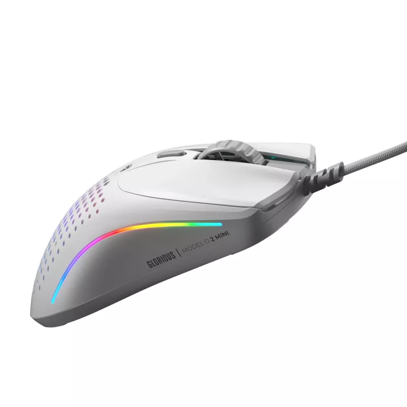 Glorious Gaming Glorious Model O 2 Mini - Matt valge, paremakäeline, optiline, USB Type-A, 26000 DPI, valge