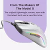 Glorious Gaming Glorious Model O 2 Mini - Matt valge, paremakäeline, optiline, USB Type-A, 26000 DPI, valge