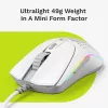 Glorious Gaming Glorious Model O 2 Mini - Matt valge, paremakäeline, optiline, USB Type-A, 26000 DPI, valge