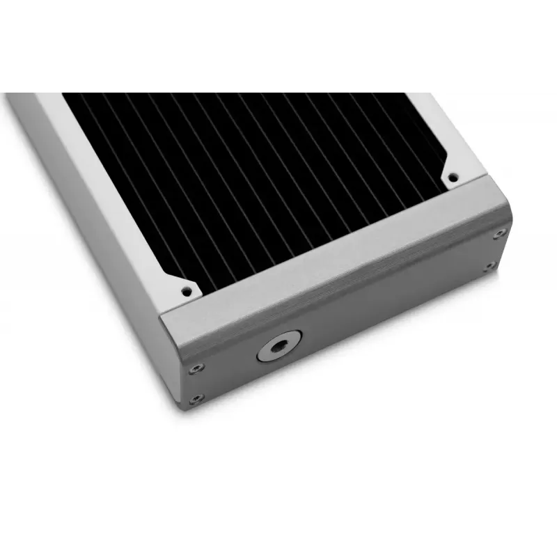Radiaator EKWB — messing/vask/roostevaba teras valge 145×325×44 mm