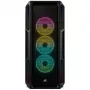 CORSAIR Mid-tower ATX arvutikorpus - iCUE 5000T - RGB karastatud klaas - must