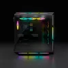 CORSAIR Mid-tower ATX arvutikorpus - iCUE 5000T - RGB karastatud klaas - must
