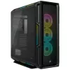 CORSAIR Mid-tower ATX arvutikorpus - iCUE 5000T - RGB karastatud klaas - must