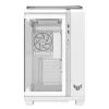 PC Case ASUS TUF GAMING GT502 Horizon TG ARGB Valge — Midi Tower, ATX, karastatud klaas, 4×3,5 tolli sahtlit, max GPU 400 mm