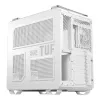 PC Case ASUS TUF GAMING GT502 Horizon TG ARGB Valge — Midi Tower, ATX, karastatud klaas, 4×3,5 tolli sahtlit, max GPU 400 mm
