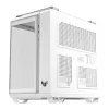 PC Case ASUS TUF GAMING GT502 Horizon TG ARGB Valge — Midi Tower, ATX, karastatud klaas, 4×3,5 tolli sahtlit, max GPU 400 mm