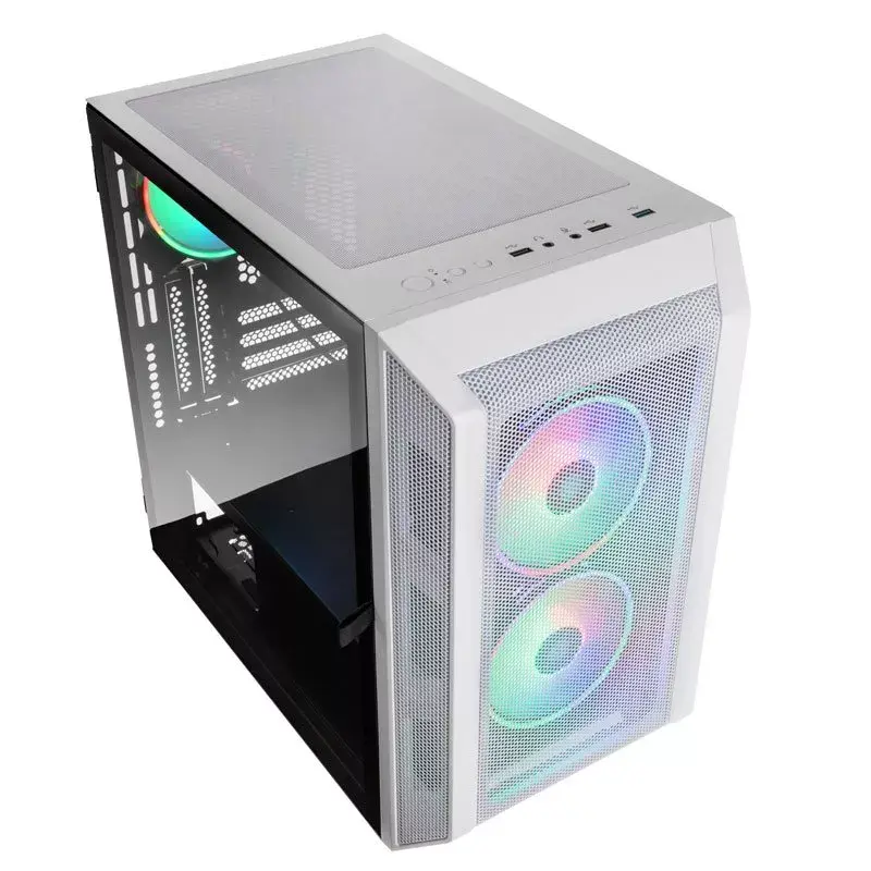 PC case Kolink Citadel Mesh RGB Micro Tower valge