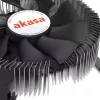 Hübriidjahuti Akasa Intel LGA1700 Alumiinium Must 3.76 mmH2O Kuullaager