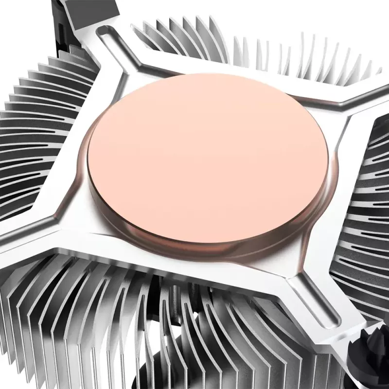 Hübriidjahuti Akasa Intel LGA1700 Alumiinium Must 3.76 mmH2O Kuullaager